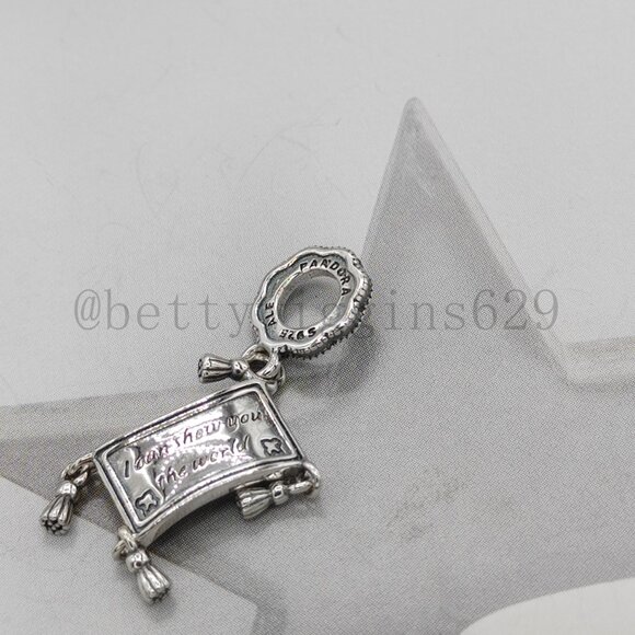 Pandora Aladdin Magic Carpet Dangle Charm - Picture 3 of 6